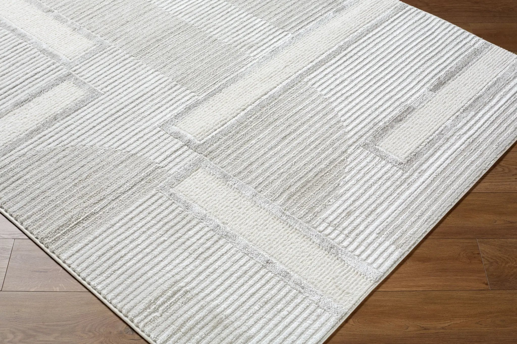 Wolly WOY-2300 Ivory Area Rug by LIVABLISS