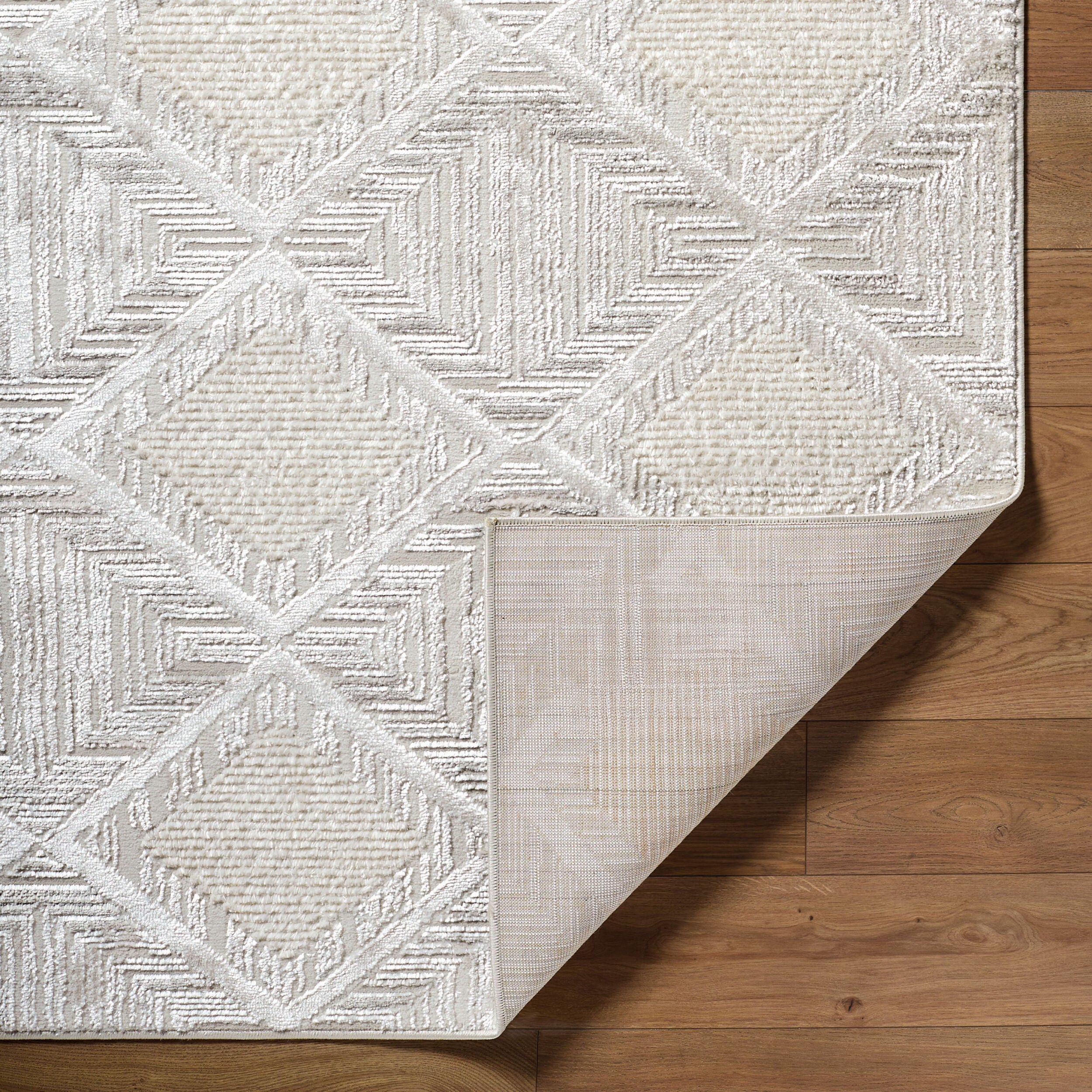 Surya Wolly WOY-2302 Ivory Area Rug by LIVABLISS
