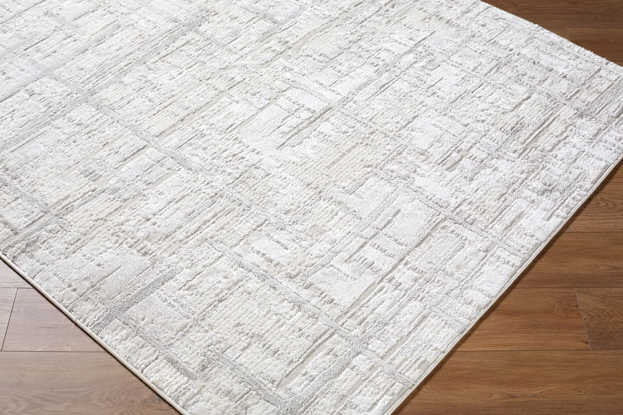 Wolly WOY-2303 Ivory Area Rug by LIVABLISS
