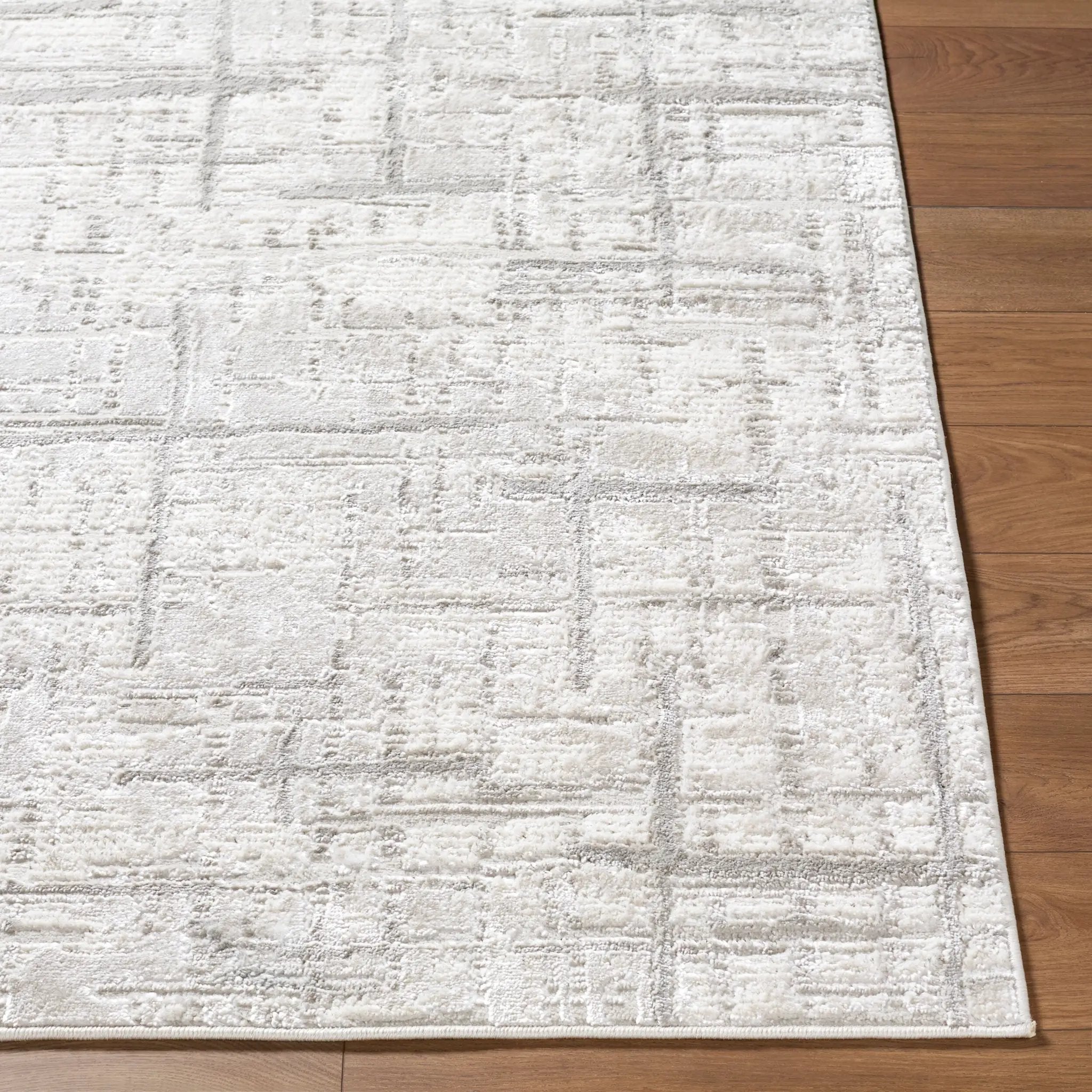 Wolly WOY-2303 Ivory Area Rug by LIVABLISS