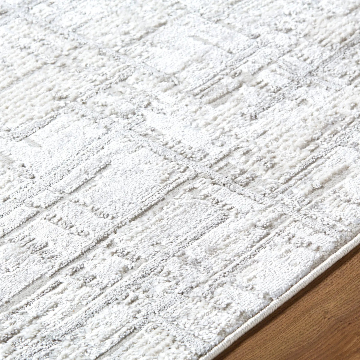 Wolly WOY-2303 Ivory Area Rug by LIVABLISS