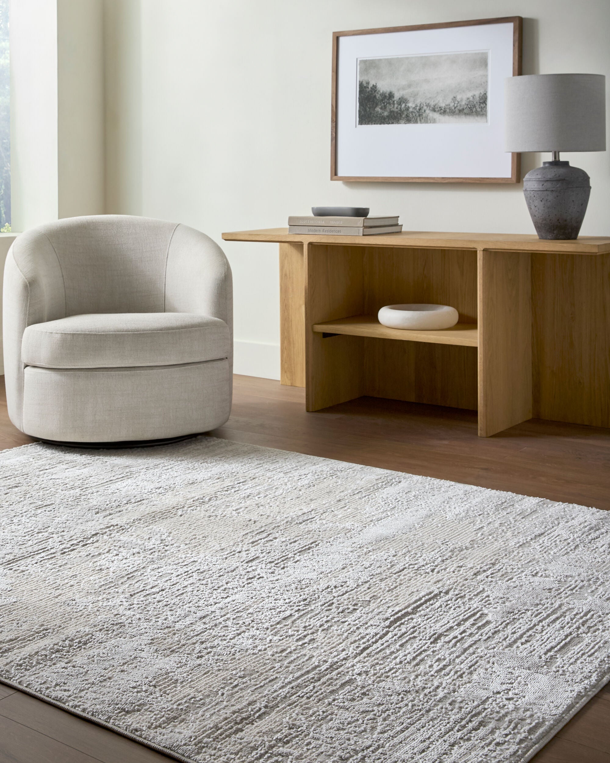 Surya Wolly WOY-2305 Ivory Area Rug by LIVABLISS