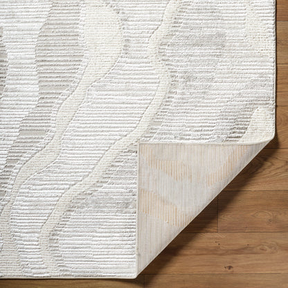 Surya Wolly WOY-2307 White Area Rug by LIVABLISS