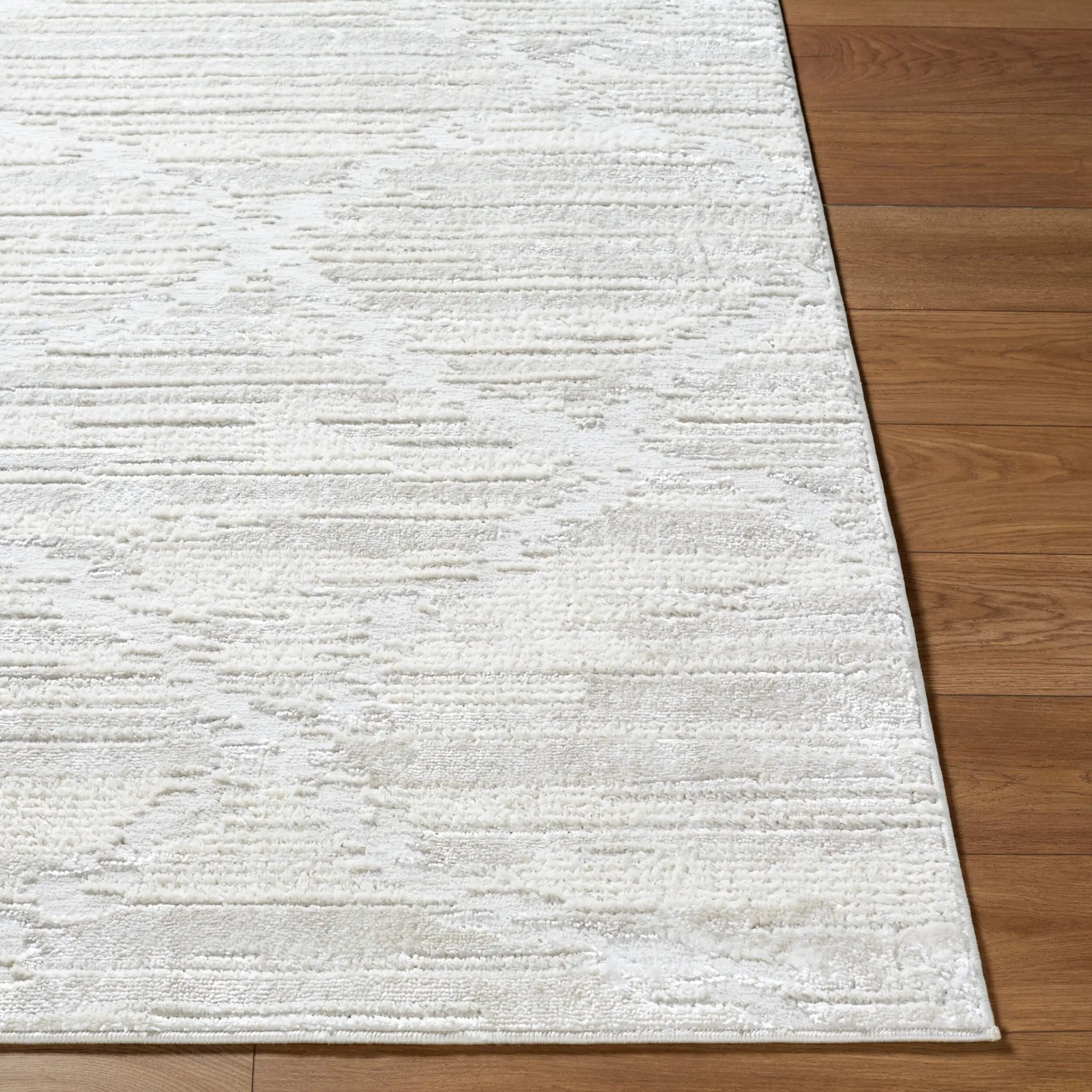 Wolly WOY-2308 Ivory Area Rug by LIVABLISS