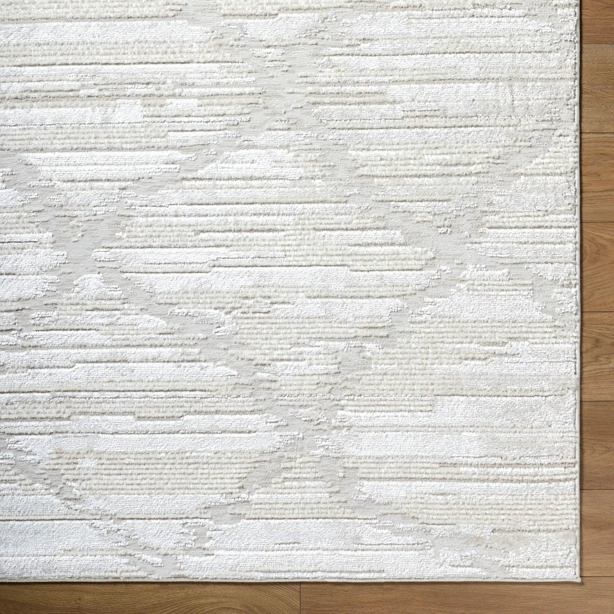 Wolly WOY-2308 Ivory Area Rug by LIVABLISS