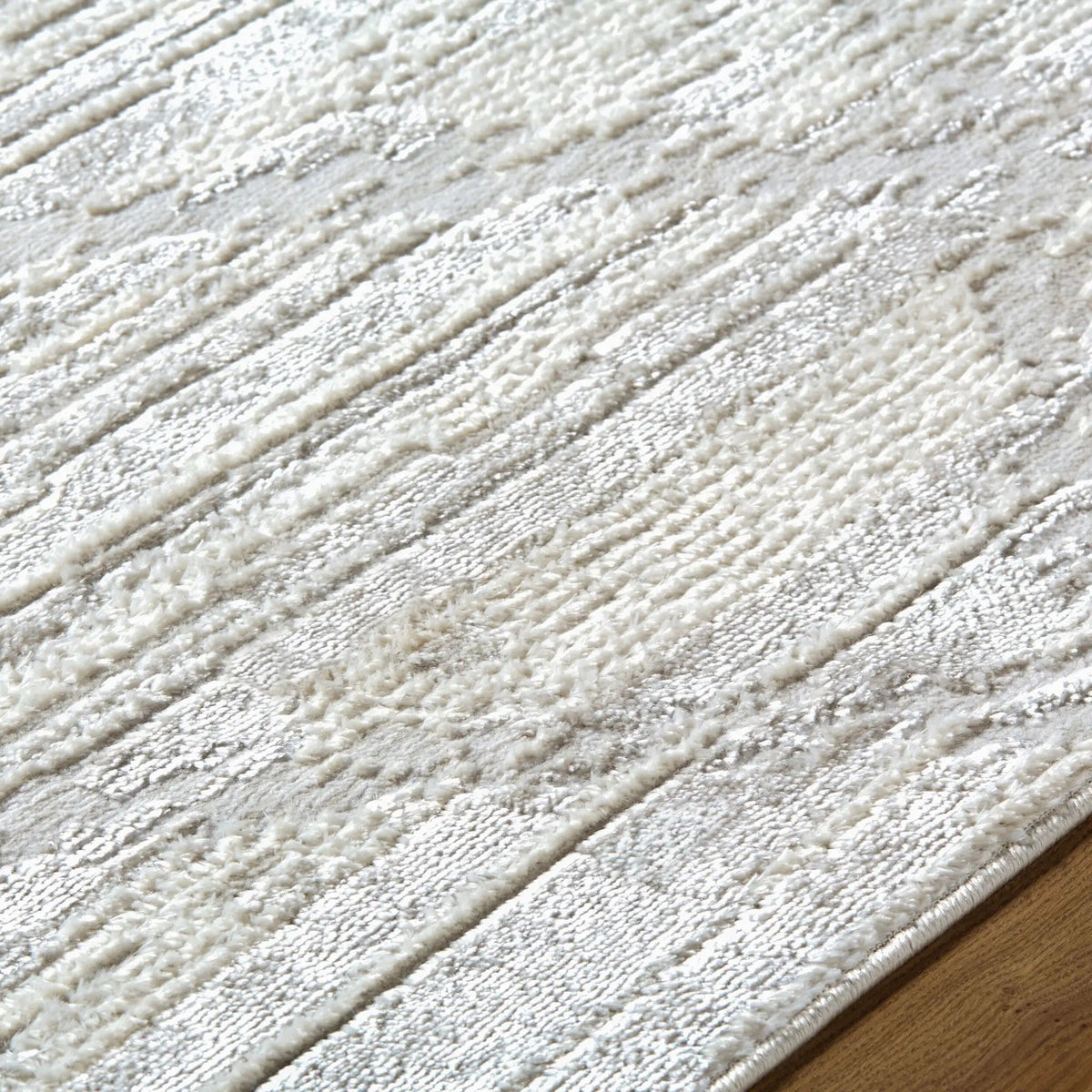 Wolly WOY-2308 Ivory Area Rug by LIVABLISS