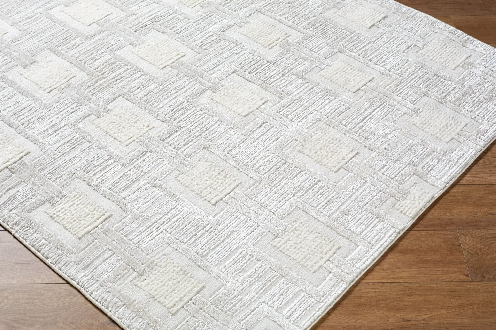 Surya Wolly WOY-2311 Ivory Area Rug by LIVABLISS