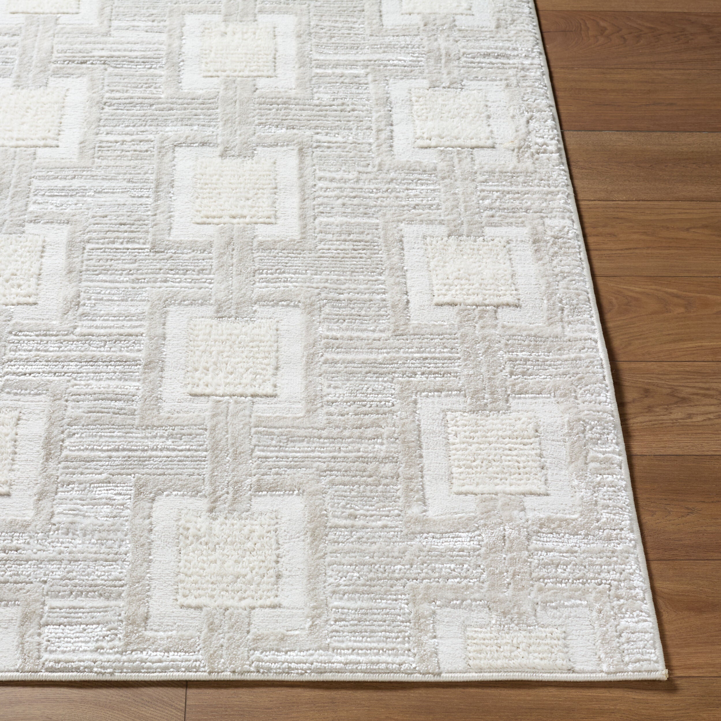 Surya Wolly WOY-2311 Ivory Area Rug by LIVABLISS