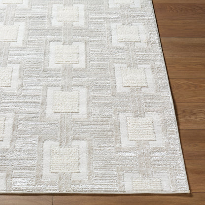 Surya Wolly WOY-2311 Ivory Area Rug by LIVABLISS
