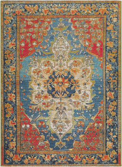 LIVABLISS Warsaw WSW-2304 Indigo Area Rug