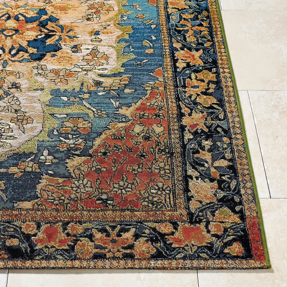 LIVABLISS Warsaw WSW-2304 Indigo Area Rug