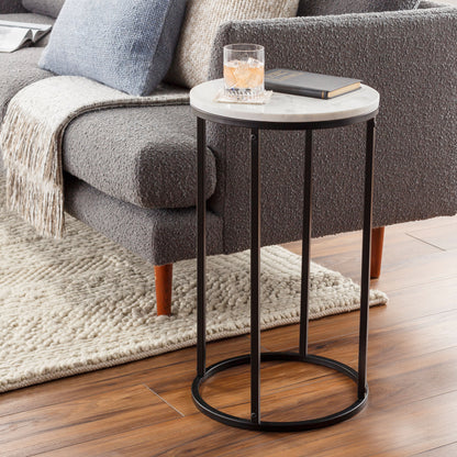 Surya Aryaa YAA-013 Furniture End Table by LIVABLISS