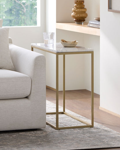 Surya Aryaa YAA-019 Furniture End Table by LIVABLISS