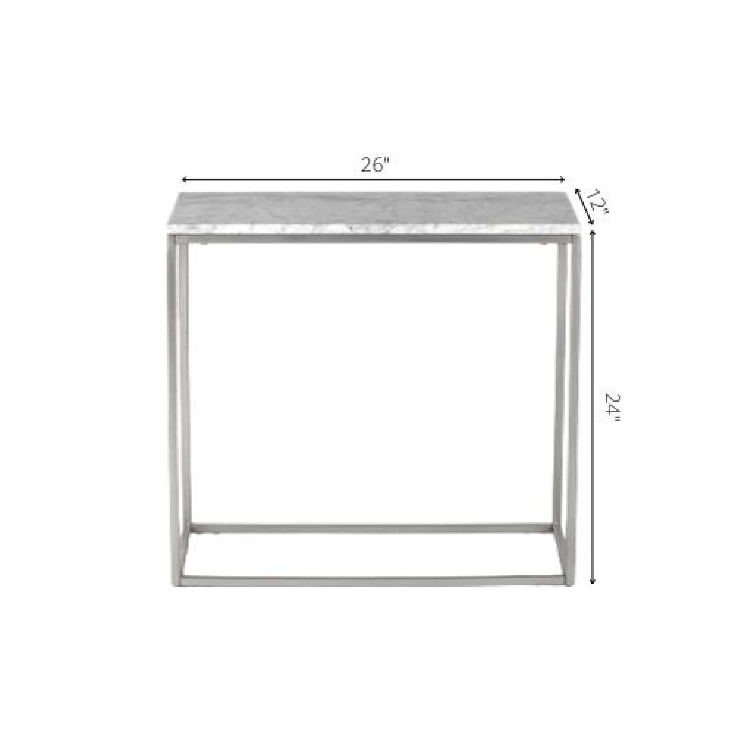 Surya Aryaa YAA-019 Furniture End Table by LIVABLISS