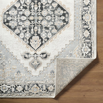 Surya Zidane ZDN-2300 White Area Rug by LIVABLISS