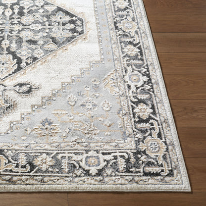 Surya Zidane ZDN-2300 White Area Rug by LIVABLISS