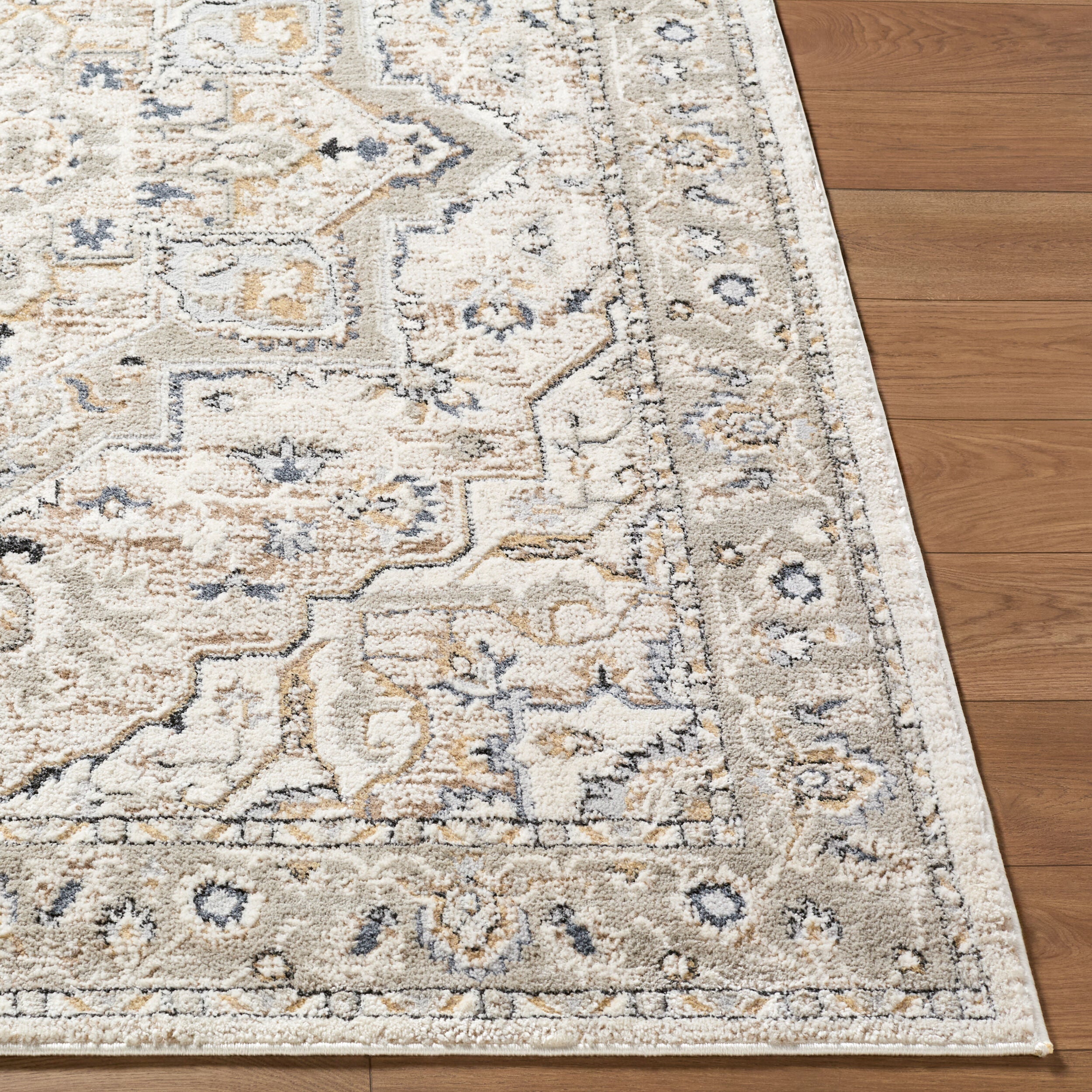 Surya Zidane ZDN-2301 Gray Area Rug by LIVABLISS