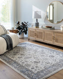 Surya Zidane ZDN-2302 White Area Rug by LIVABLISS