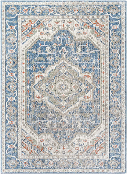 Surya Zidane ZDN-2307 Blue Area Rug by LIVABLISS