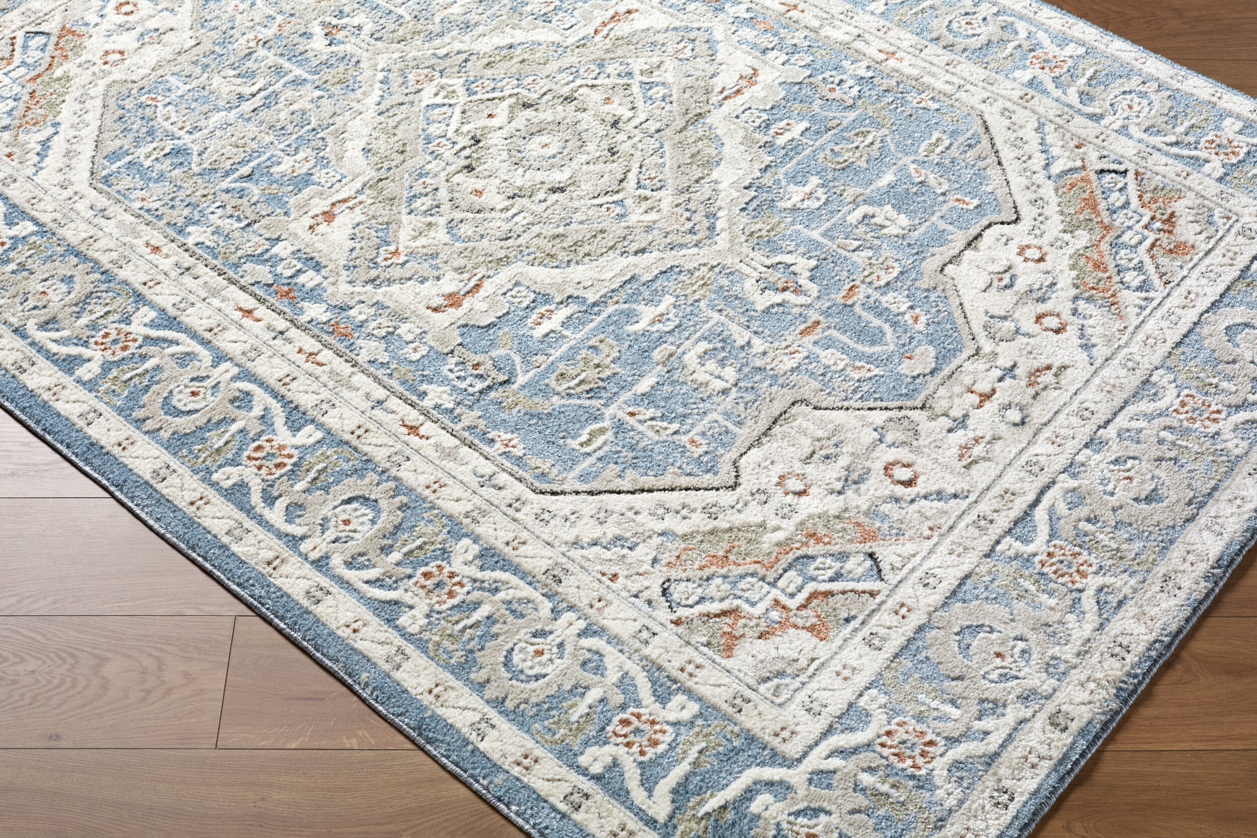 Surya Zidane ZDN-2307 Blue Area Rug by LIVABLISS