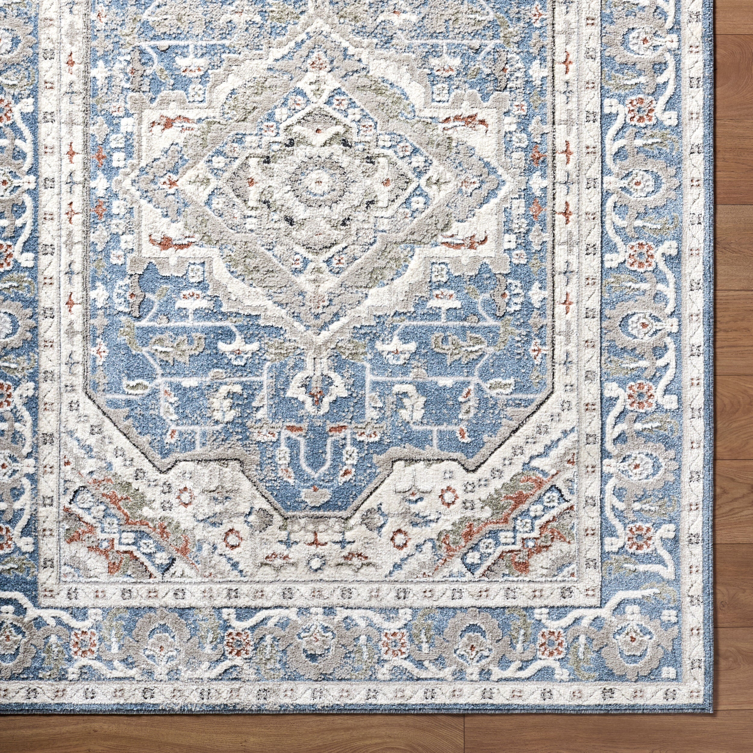 Surya Zidane ZDN-2307 Blue Area Rug by LIVABLISS