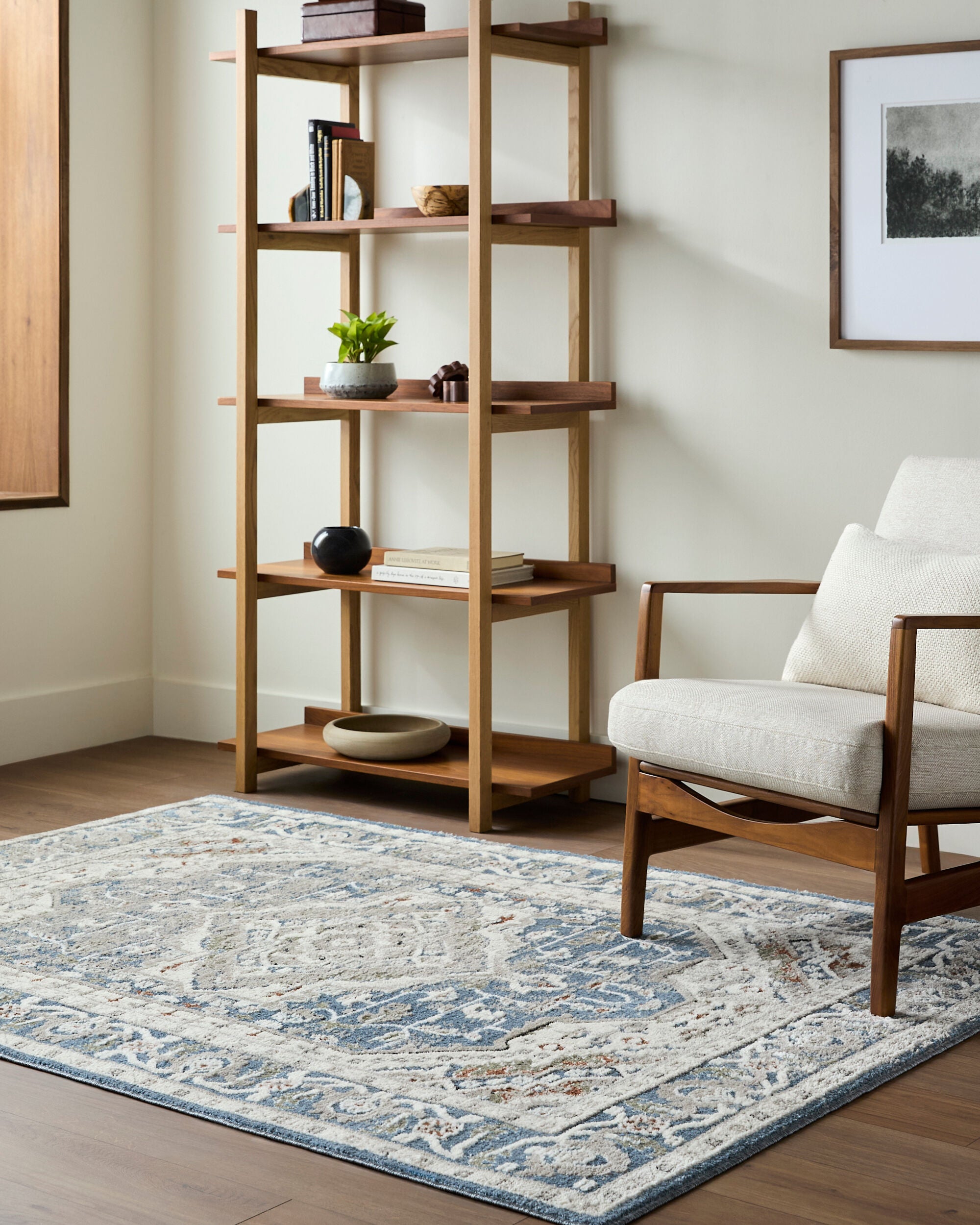 Surya Zidane ZDN-2307 Blue Area Rug by LIVABLISS