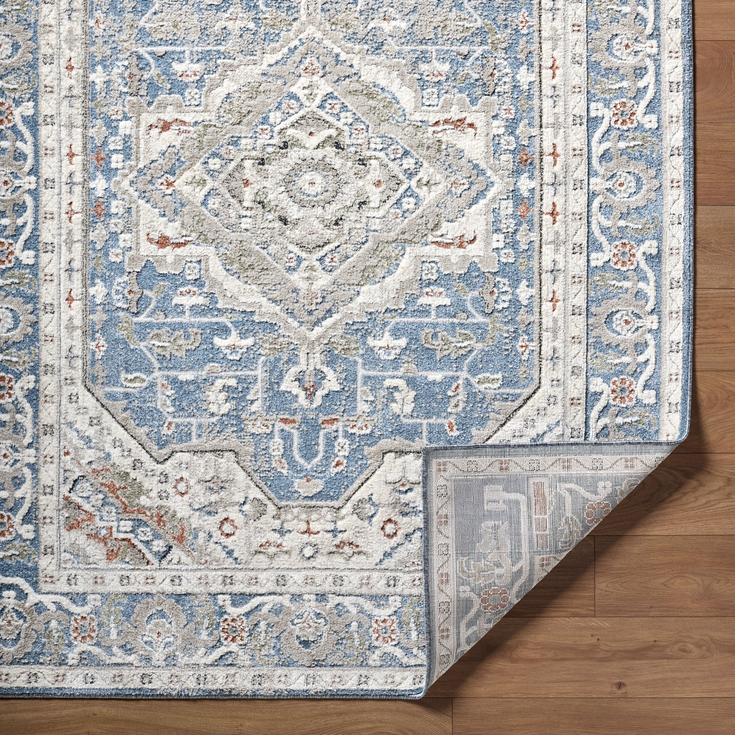 Surya Zidane ZDN-2307 Blue Area Rug by LIVABLISS