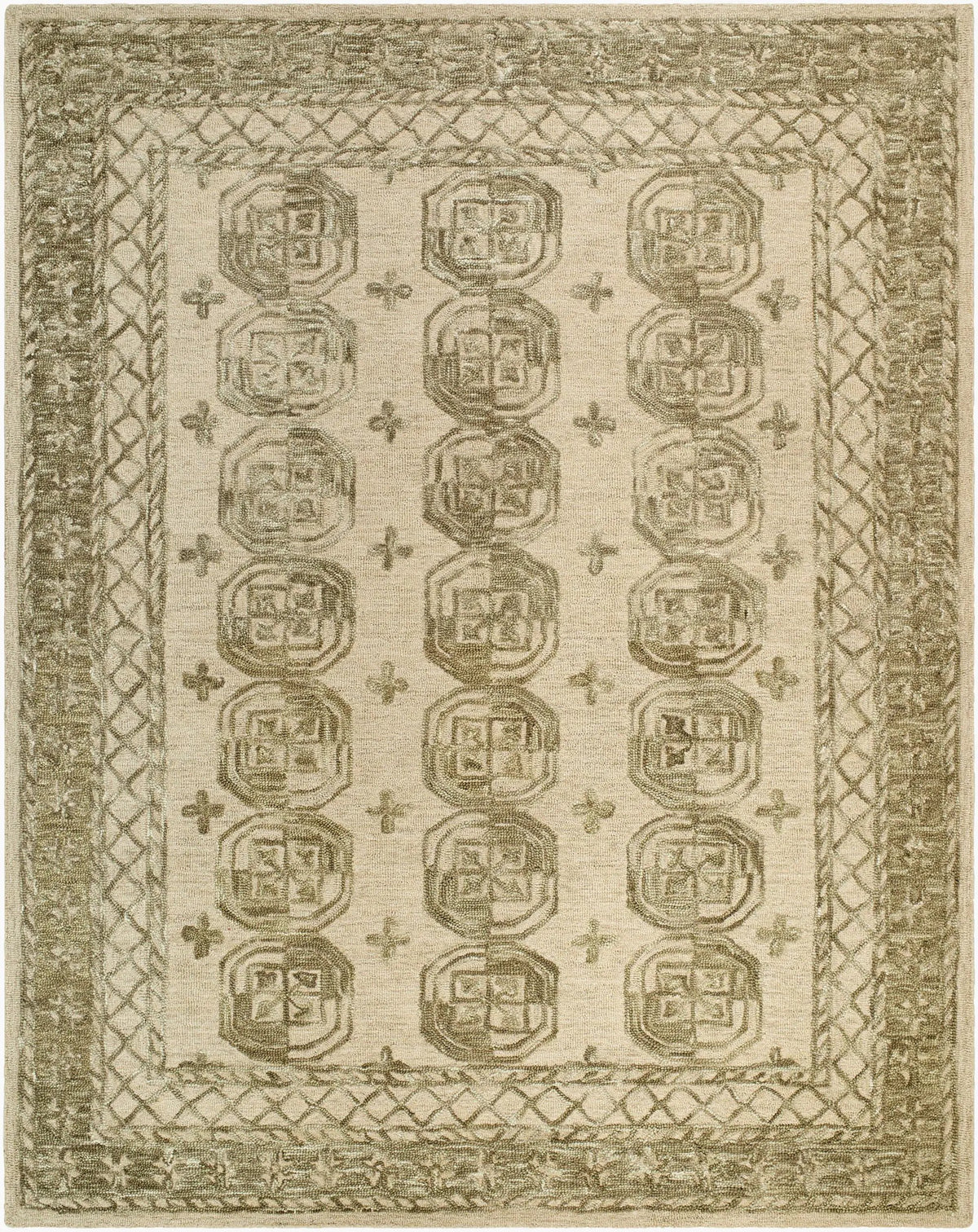 LIVABLISS Ziegler ZIE-2300 Olive Area Rug