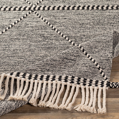 Surya Zanafi ZNF-2301 Black Area Rug by LIVABLISS