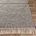 Surya Zanafi ZNF-2301 Black Area Rug by LIVABLISS