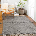 Surya Zanafi ZNF-2301 Black Area Rug by LIVABLISS