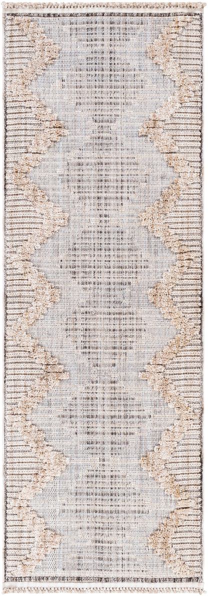 Surya Zaragoza ZRZ-2300 Medium Gray Area Rug by LIVABLISS