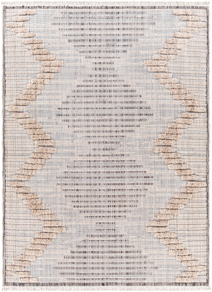 Surya Zaragoza ZRZ-2300 Medium Gray Area Rug by LIVABLISS
