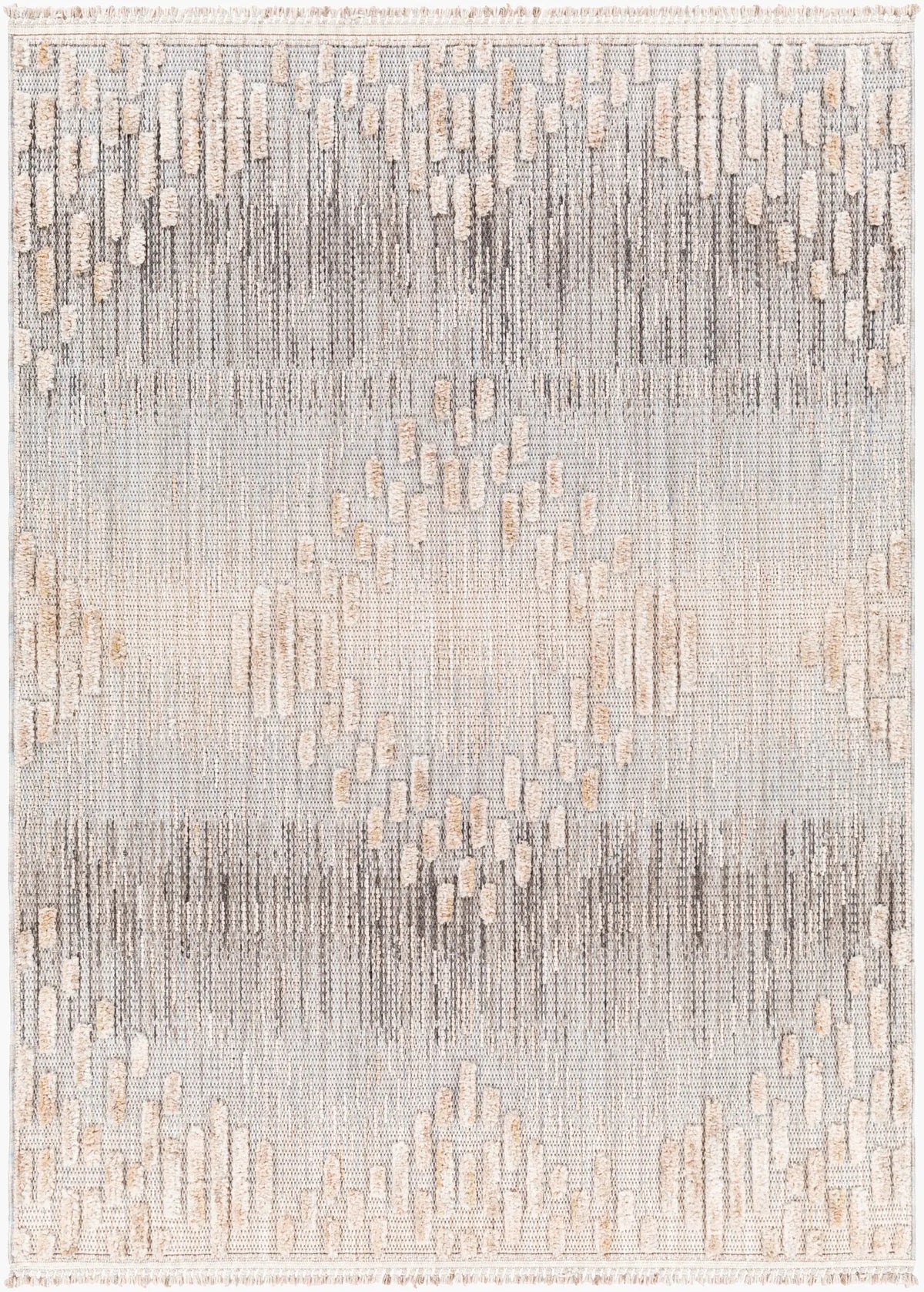 LIVABLISS Zaragoza ZRZ-2303 Medium-Gray Area Rug