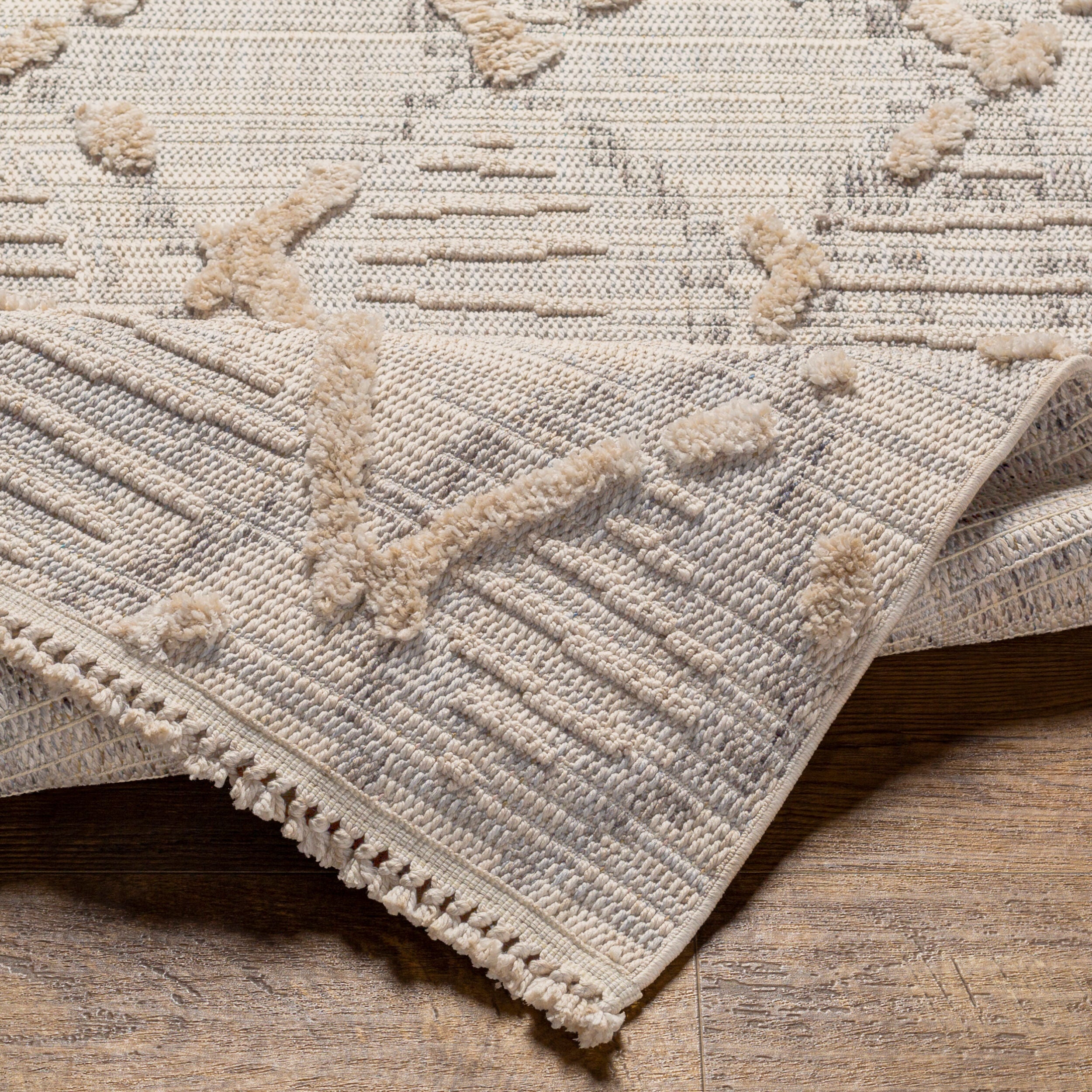 Surya Zaragoza ZRZ-2311 Medium Gray Area Rug by LIVABLISS
