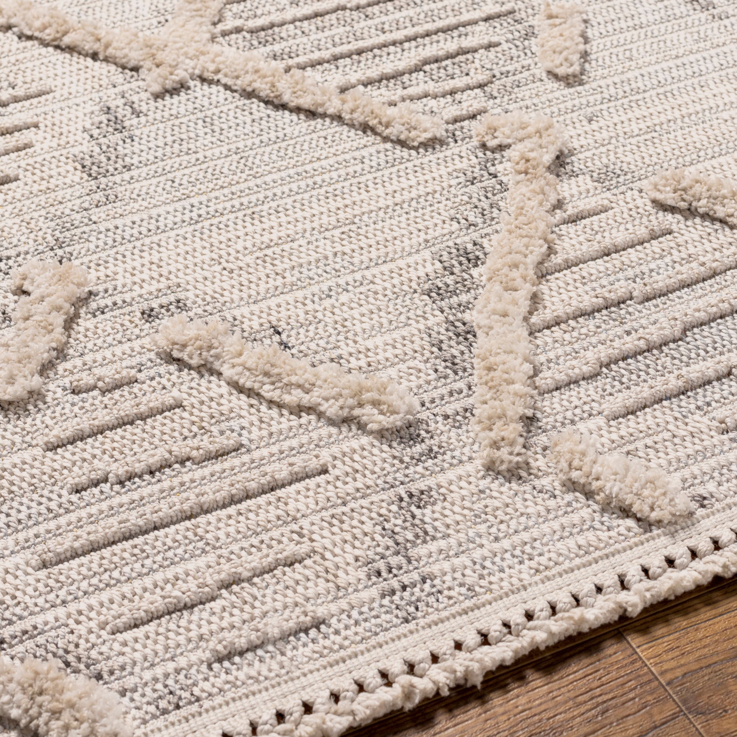 Surya Zaragoza ZRZ-2311 Medium Gray Area Rug by LIVABLISS