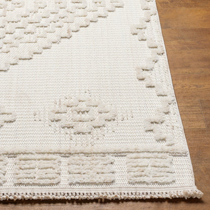 Surya Zaragoza ZRZ-2316 Cream Area Rug by LIVABLISS