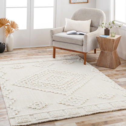 Surya Zaragoza ZRZ-2316 Cream Area Rug by LIVABLISS