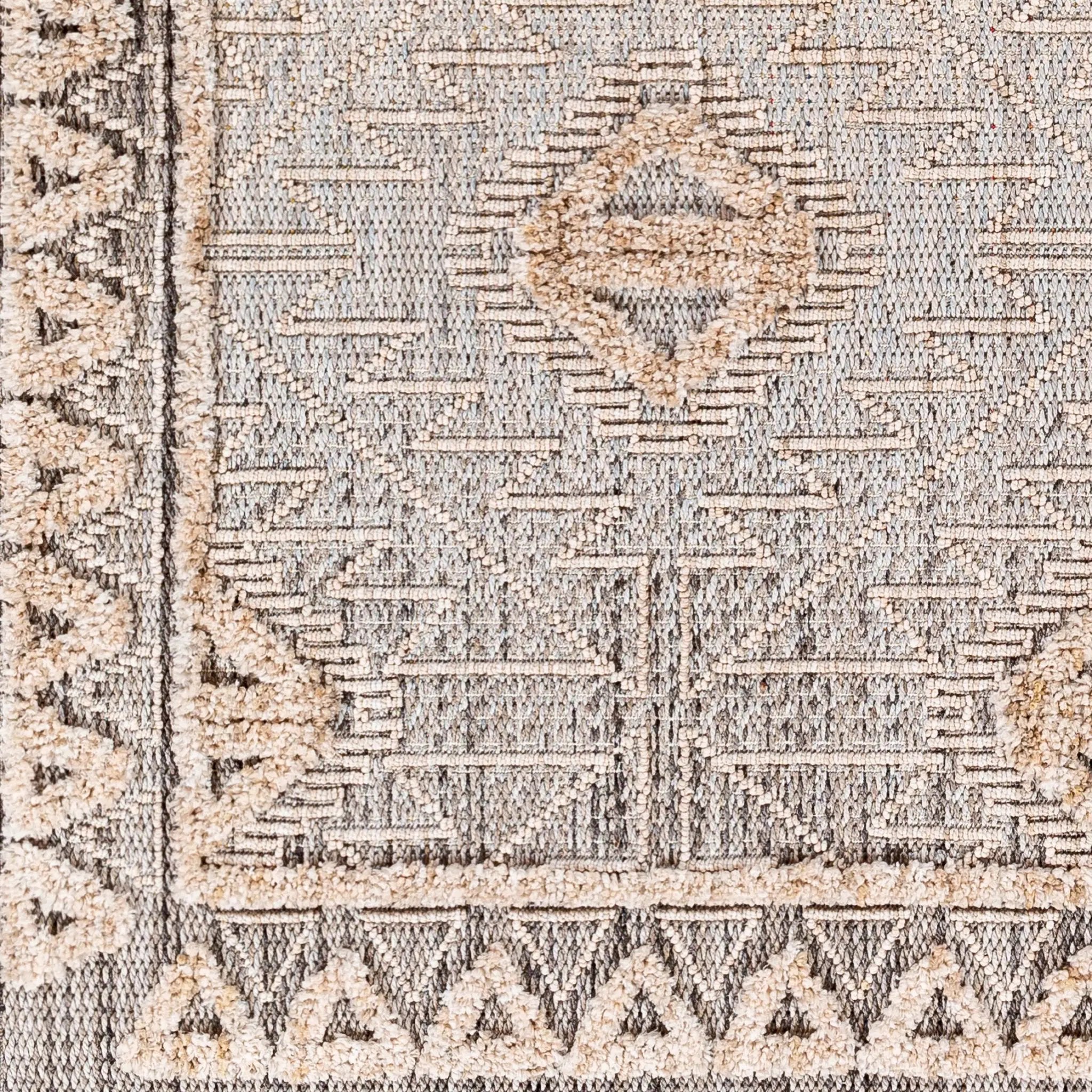 Zaragoza ZRZ-2318 Light-Beige Area Rug by LIVABLISS